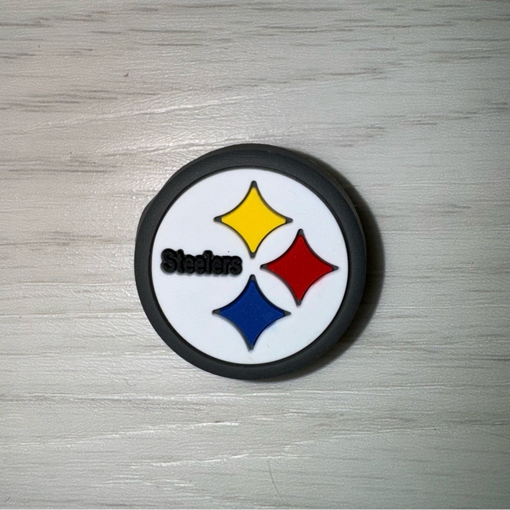 Pittsburgh Steelers NFL Football Team Croc Charm